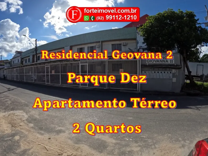 Foto 1 de Apartamento com 2 Quartos para alugar, 50m² em Parque Dez de Novembro, Manaus