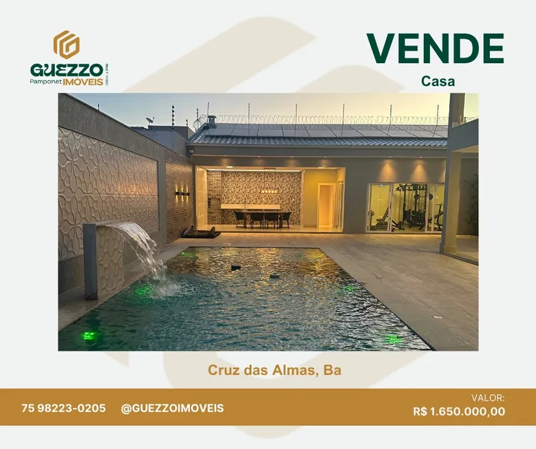 Foto 1 de Casa com 4 Quartos à venda, 840m² em Centro, Cruz das Almas