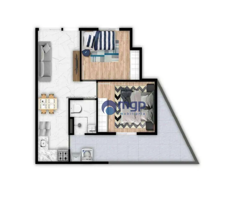 Foto 1 de Apartamento com 2 Quartos à venda, 39m² em Vila Mazzei, São Paulo