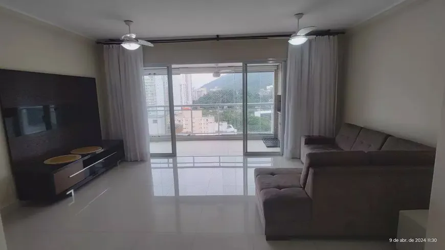 Foto 1 de Apartamento com 3 Quartos para alugar, 100m² em José Menino, Santos