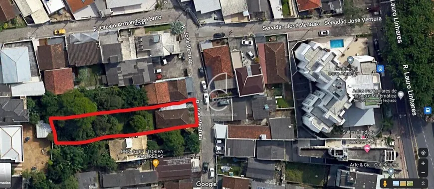 Foto 1 de Lote/Terreno à venda, 600m² em Trindade, Florianópolis