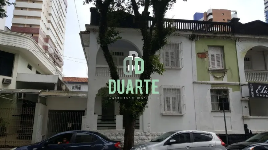 Foto 1 de Sobrado com 3 Quartos para alugar, 163m² em Gonzaga, Santos