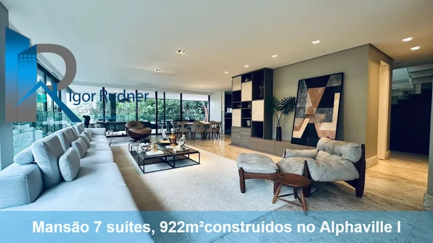 Foto 1 de Casa de Condomínio com 7 Quartos à venda, 922m² em Alphaville I, Salvador