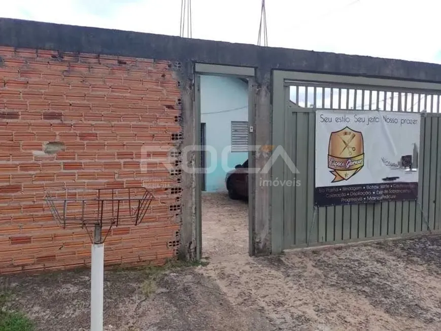 Foto 1 de Casa com 2 Quartos à venda, 60m² em Residencial Deputado Jose Zavaglia, São Carlos