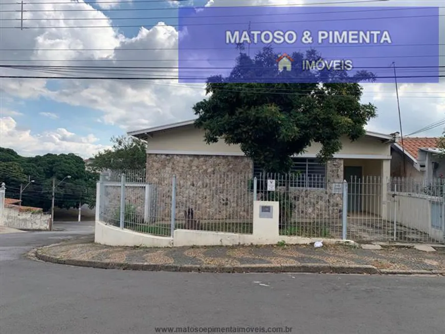 Foto 1 de Casa com 3 Quartos à venda, 161m² em Vila Industrial, Campinas