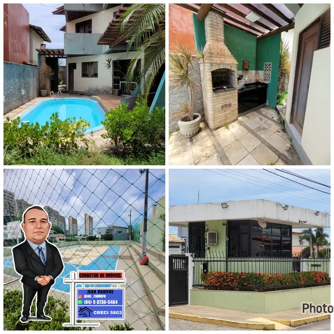 Foto 1 de Casa de Condomínio com 3 Quartos à venda, 205m² em Nova Parnamirim, Parnamirim