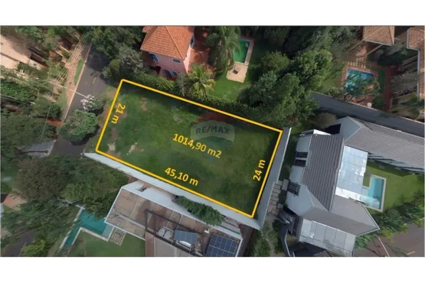 Foto 1 de Lote/Terreno à venda, 1014m² em Royal Park, Ribeirão Preto