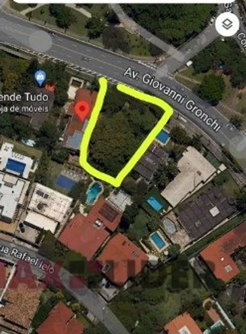 Foto 1 de Lote/Terreno à venda, 760m² em Morumbi, São Paulo