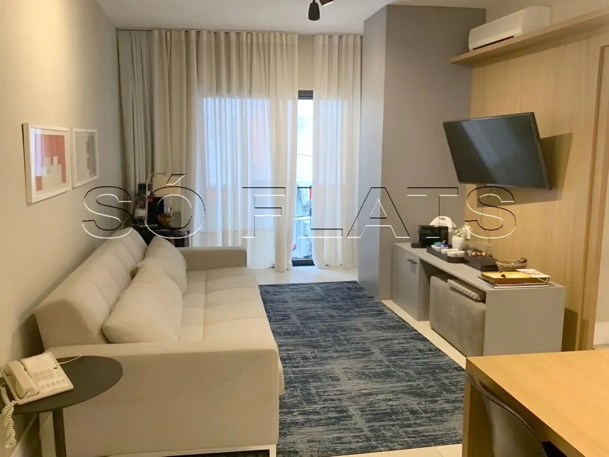 Foto 1 de Flat com 1 Quarto para alugar, 31m² em Jardim Paulista, São Paulo