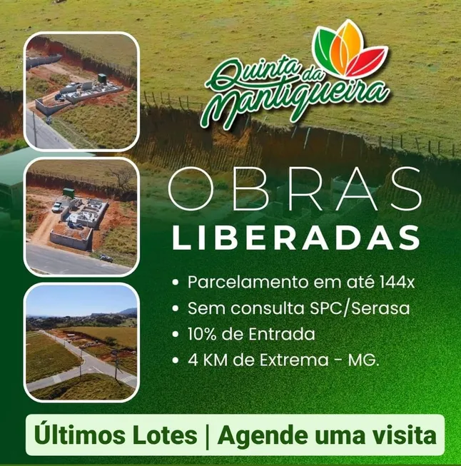 Foto 1 de Lote/Terreno à venda, 250m² em Centro, Extrema