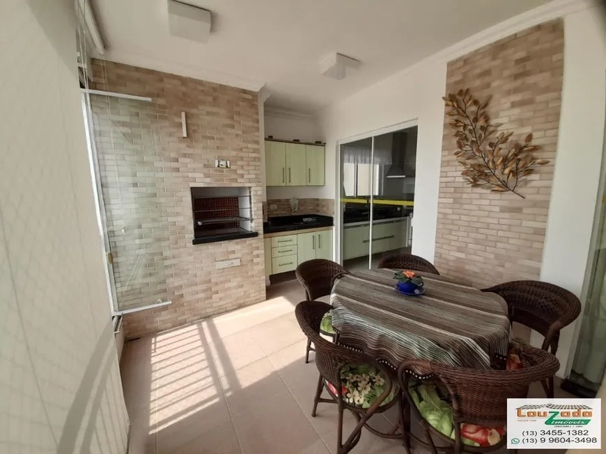 Foto 1 de Apartamento com 3 Quartos à venda, 126m² em Centro, Peruíbe