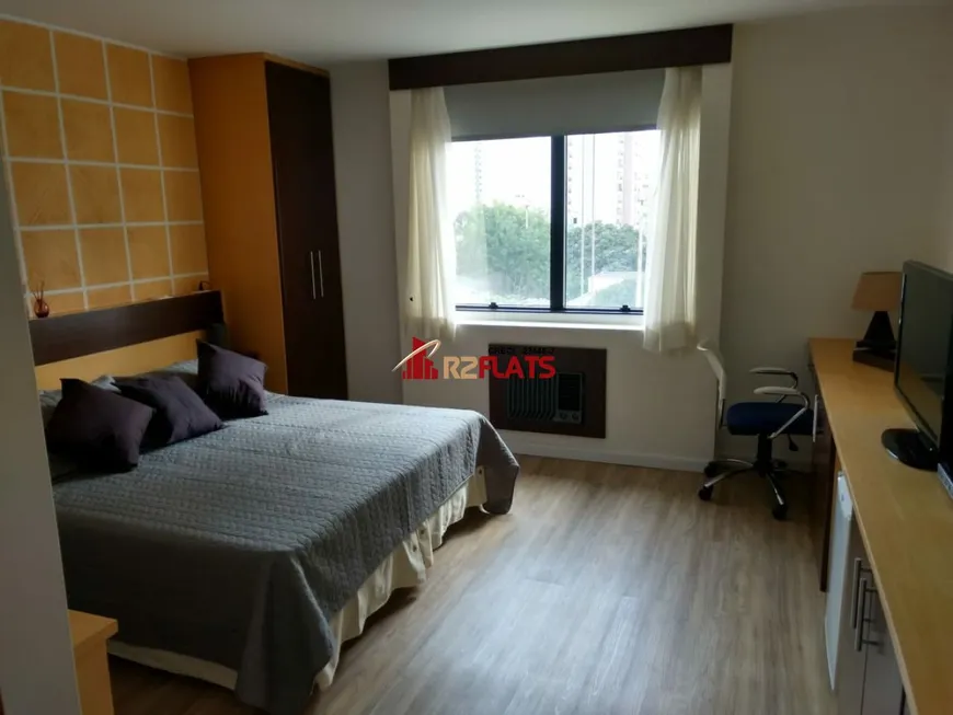 Foto 1 de Flat com 1 Quarto à venda, 25m² em Campo Belo, São Paulo