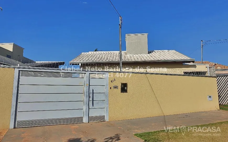 Foto 1 de Casa com 2 Quartos à venda, 54m² em Jardim Aero Rancho, Campo Grande