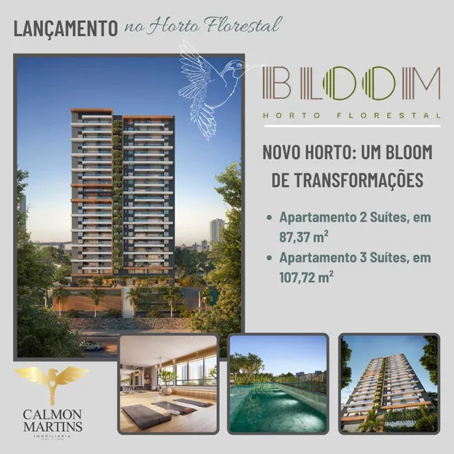 Foto 1 de Apartamento com 3 Quartos à venda, 107m² em Horto Florestal, Salvador