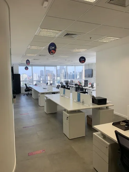 Foto 1 de Sala Comercial para alugar, 130m² em Cidade Monções, São Paulo