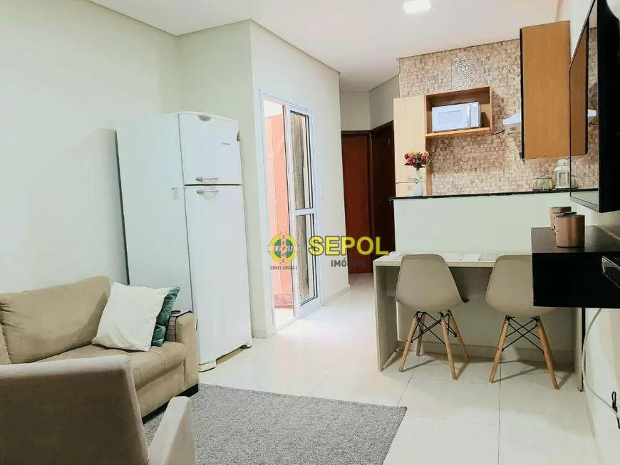Foto 1 de Apartamento com 2 Quartos à venda, 44m² em Jardim Ipanema, Santo André