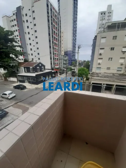 Foto 1 de Apartamento com 1 Quarto à venda, 46m² em Itararé, São Vicente