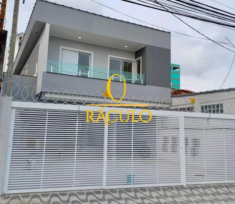 Foto 1 de Casa com 2 Quartos à venda, 50m² em Parque Bitaru, São Vicente