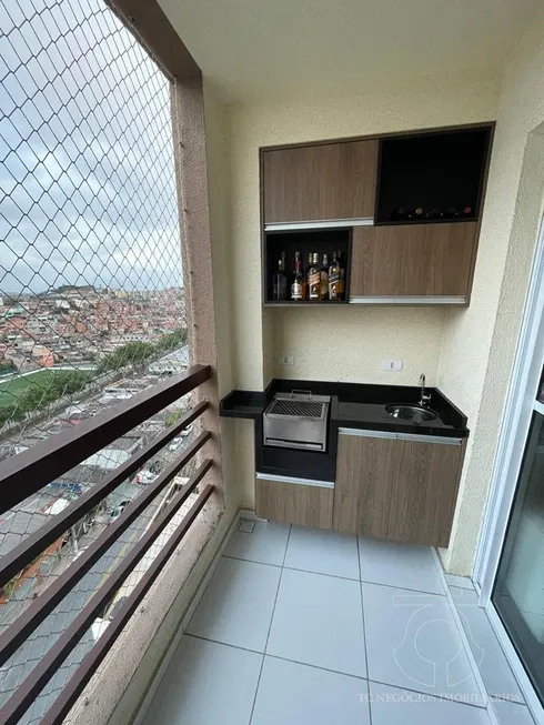 Foto 1 de Apartamento com 2 Quartos à venda, 49m² em Jardim Salete, Taboão da Serra