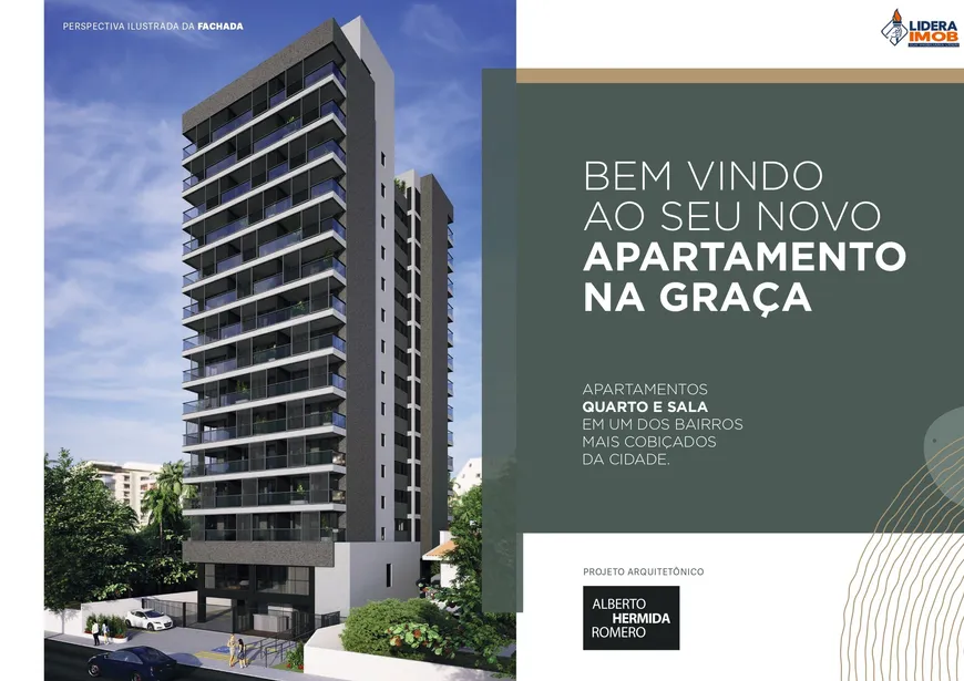 Foto 1 de Apartamento com 1 Quarto à venda, 23m² em Graça, Salvador