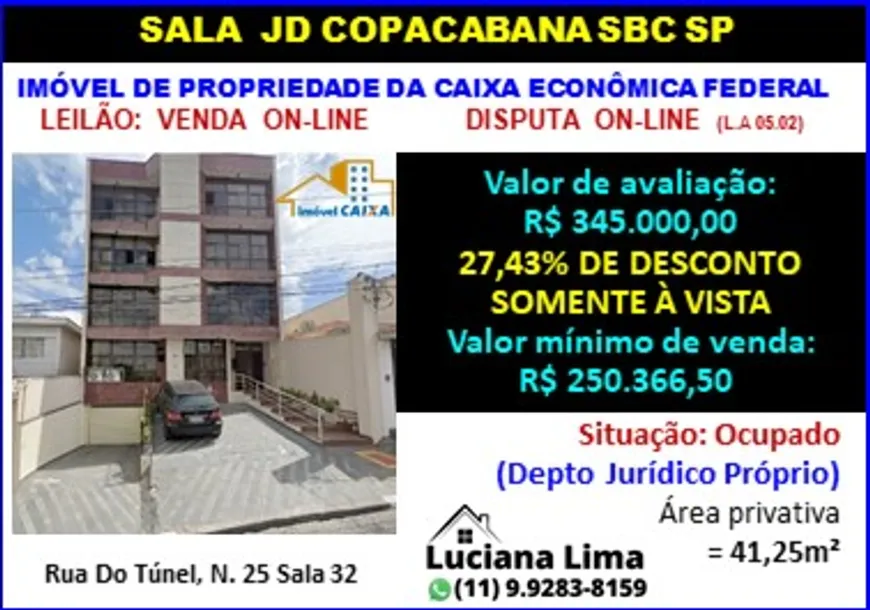 Foto 1 de Sala Comercial à venda, 41m² em Anchieta, São Bernardo do Campo
