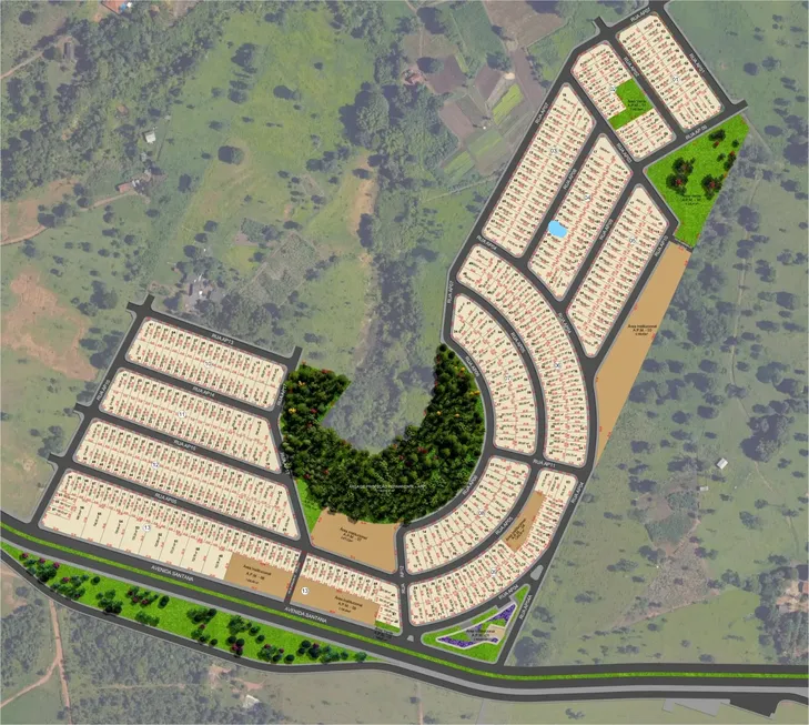 Foto 1 de Lote/Terreno à venda, 180m² em Fazenda Santo Antonio, Aparecida de Goiânia