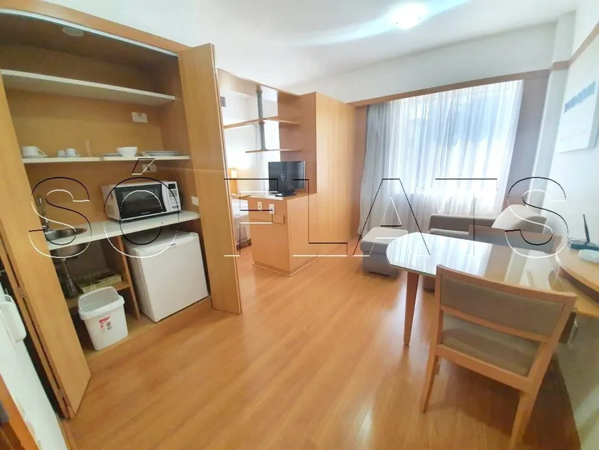 Foto 1 de Flat com 1 Quarto para alugar, 28m² em Jardim Paulista, São Paulo