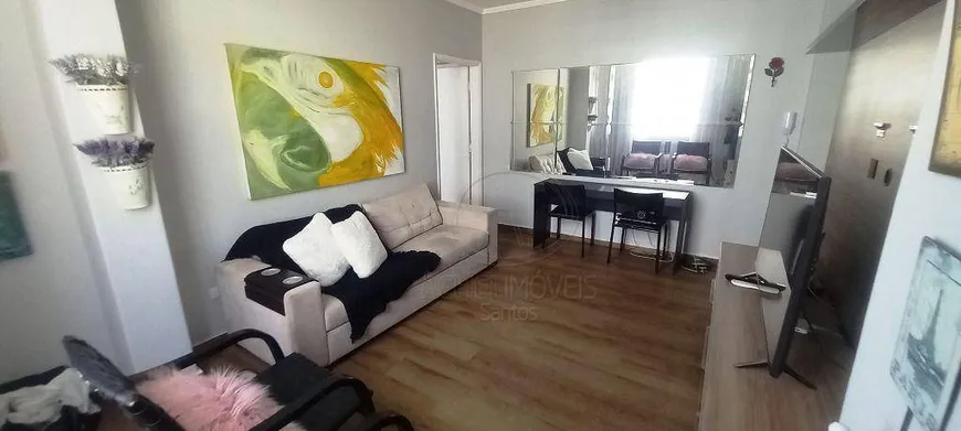 Foto 1 de Apartamento com 1 Quarto à venda, 57m² em José Menino, Santos