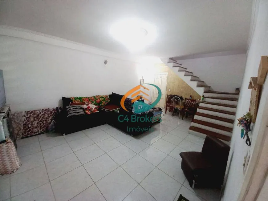 Foto 1 de Sobrado com 3 Quartos à venda, 120m² em Vila Alianca, Guarulhos