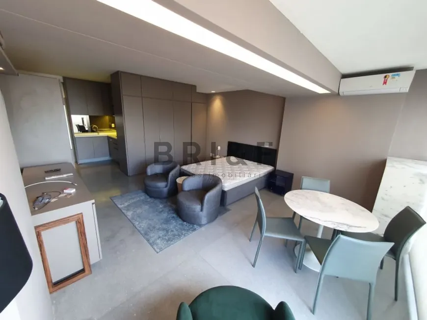 Foto 1 de Apartamento com 1 Quarto para alugar, 44m² em Brooklin, São Paulo