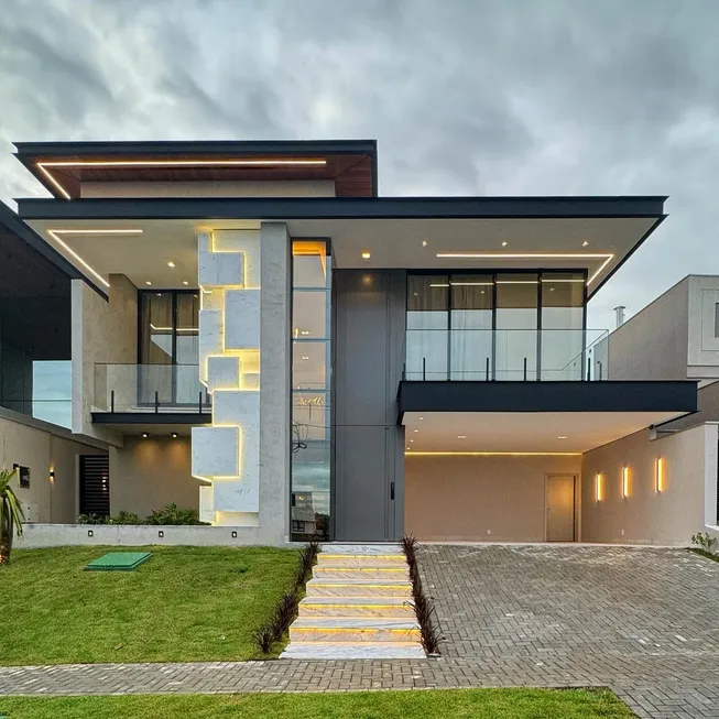 Foto 1 de Casa de Condomínio com 4 Quartos à venda, 422m² em Ribeirão do Lipa, Cuiabá