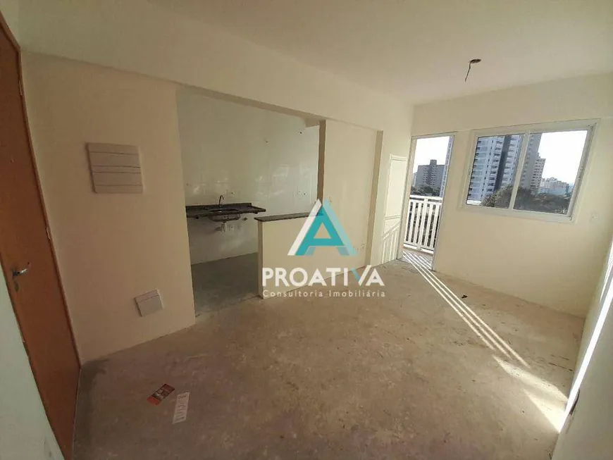 Foto 1 de Apartamento com 1 Quarto à venda, 36m² em Vila Assuncao, Santo André