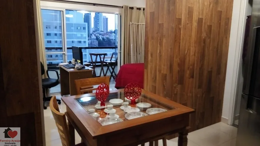 Foto 1 de Flat com 1 Quarto à venda, 38m² em Cambuci, São Paulo