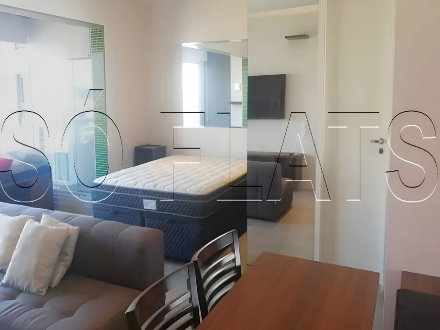 Foto 1 de Flat com 1 Quarto à venda, 50m² em Campo Belo, São Paulo