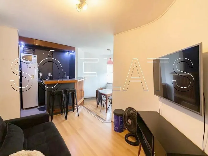Foto 1 de Apartamento com 1 Quarto à venda, 49m² em Cidade Monções, São Paulo