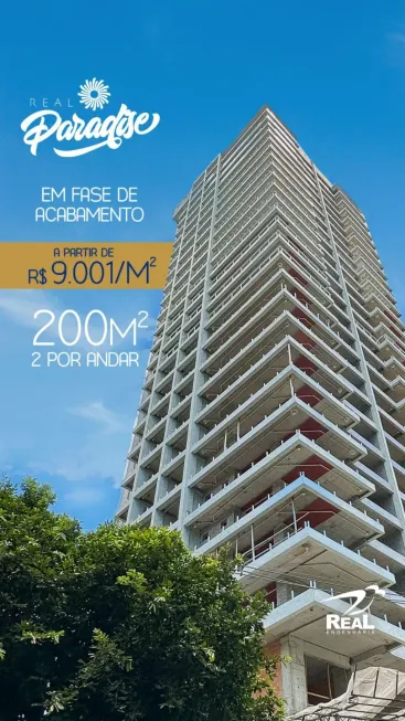 Foto 1 de Apartamento com 4 Quartos à venda, 200m² em Umarizal, Belém