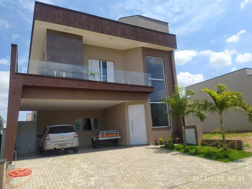 Foto 1 de Casa de Condomínio com 3 Quartos à venda, 266m² em Parque Brasil 500, Paulínia