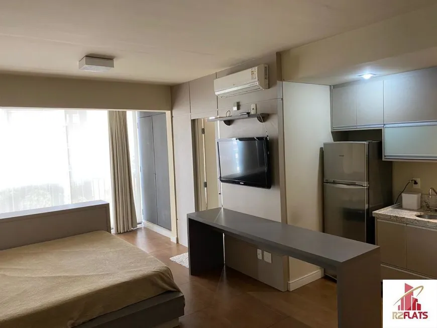 Foto 1 de Flat com 1 Quarto para alugar, 35m² em Vila Olímpia, São Paulo