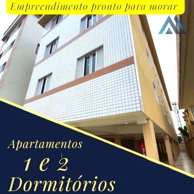 Foto 1 de Apartamento com 2 Quartos à venda, 49m² em Vila Cascatinha, São Vicente