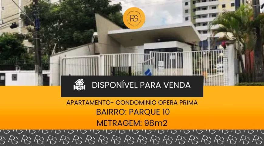 Foto 1 de Apartamento com 2 Quartos à venda, 98m² em Parque Dez de Novembro, Manaus