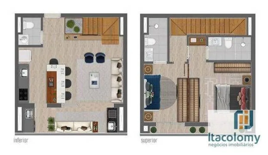 Foto 1 de Apartamento com 2 Quartos à venda, 74m² em Tamboré, Barueri