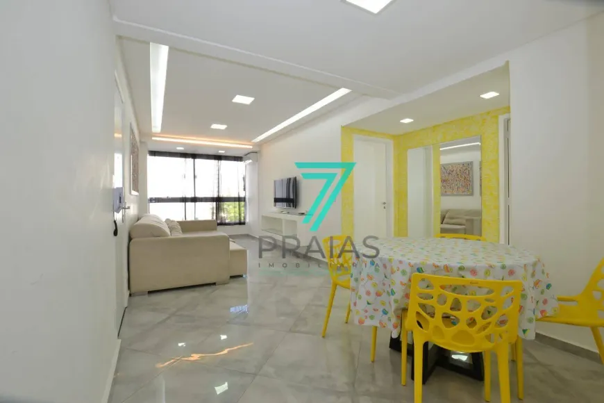 Foto 1 de Apartamento com 2 Quartos à venda, 85m² em Jardim Astúrias, Guarujá