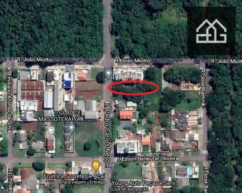 Foto 1 de Lote/Terreno à venda, 497m² em Região do Lago, Cascavel