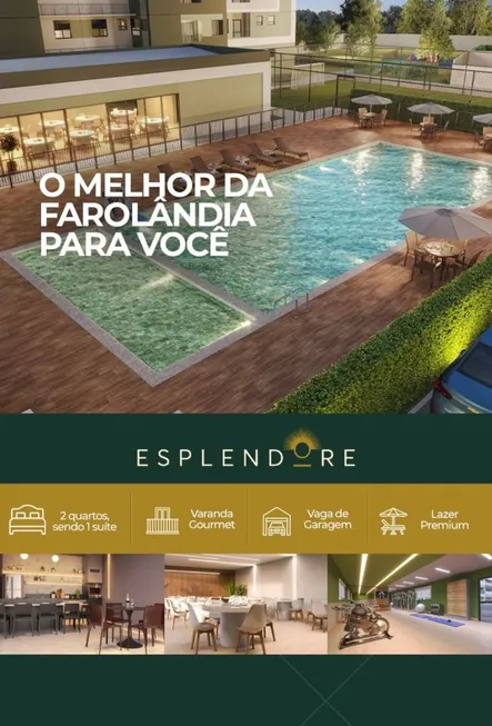 Foto 1 de Apartamento com 2 Quartos à venda, 55m² em Farolândia, Aracaju