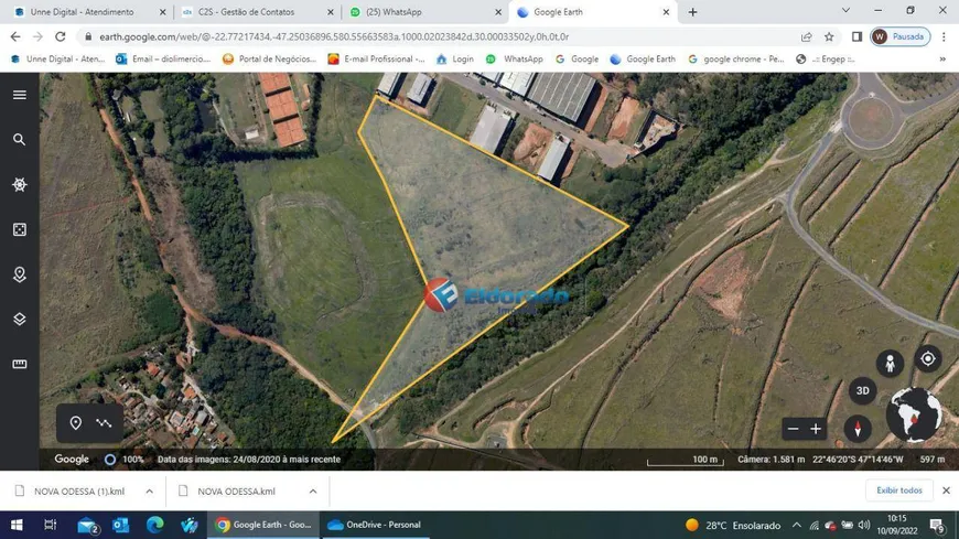 Foto 1 de Lote/Terreno à venda, 76324m² em Jardim Industrial Dante Siani, Nova Odessa