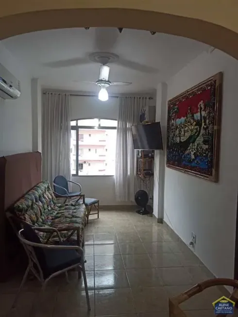 Foto 1 de Apartamento com 1 Quarto à venda, 47m² em Mirim, Praia Grande