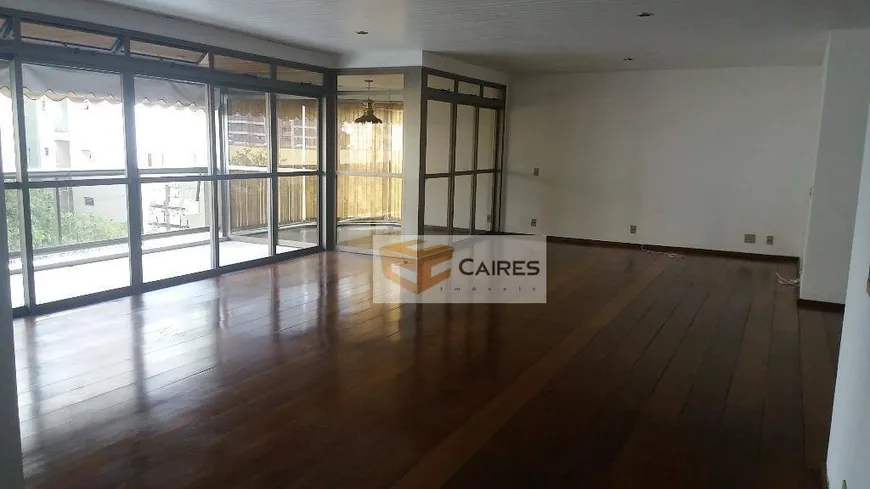 Foto 1 de Apartamento com 4 Quartos para venda ou aluguel, 310m² em Cambuí, Campinas