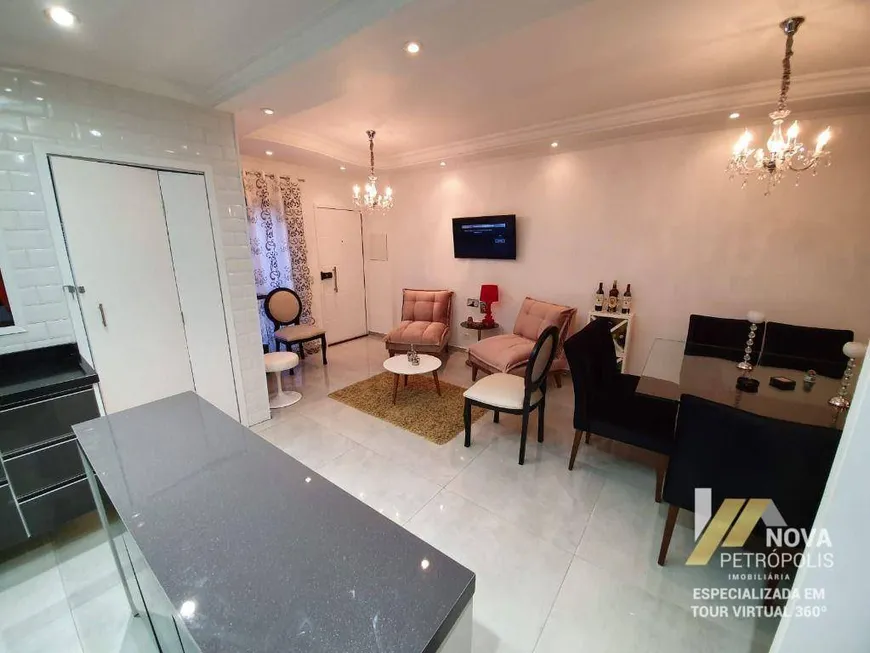 Foto 1 de Apartamento com 2 Quartos à venda, 76m² em Vila Euclides, São Bernardo do Campo