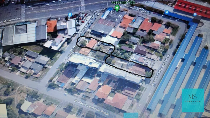 Foto 1 de Lote/Terreno à venda, 1044m² em Cidade Jardim, São José dos Pinhais