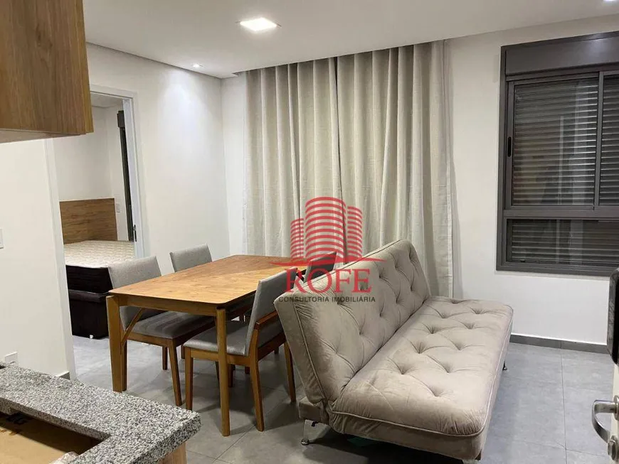 Foto 1 de Apartamento com 1 Quarto para alugar, 37m² em Alto Da Boa Vista, São Paulo